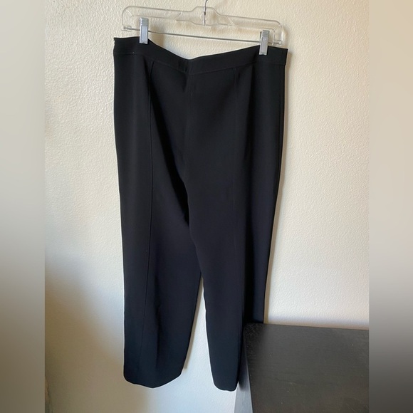 Cinq a Sept Women’s Wide Leg Cropped Trousers in Black Size 6 Business Casual - Picture 3 of 8